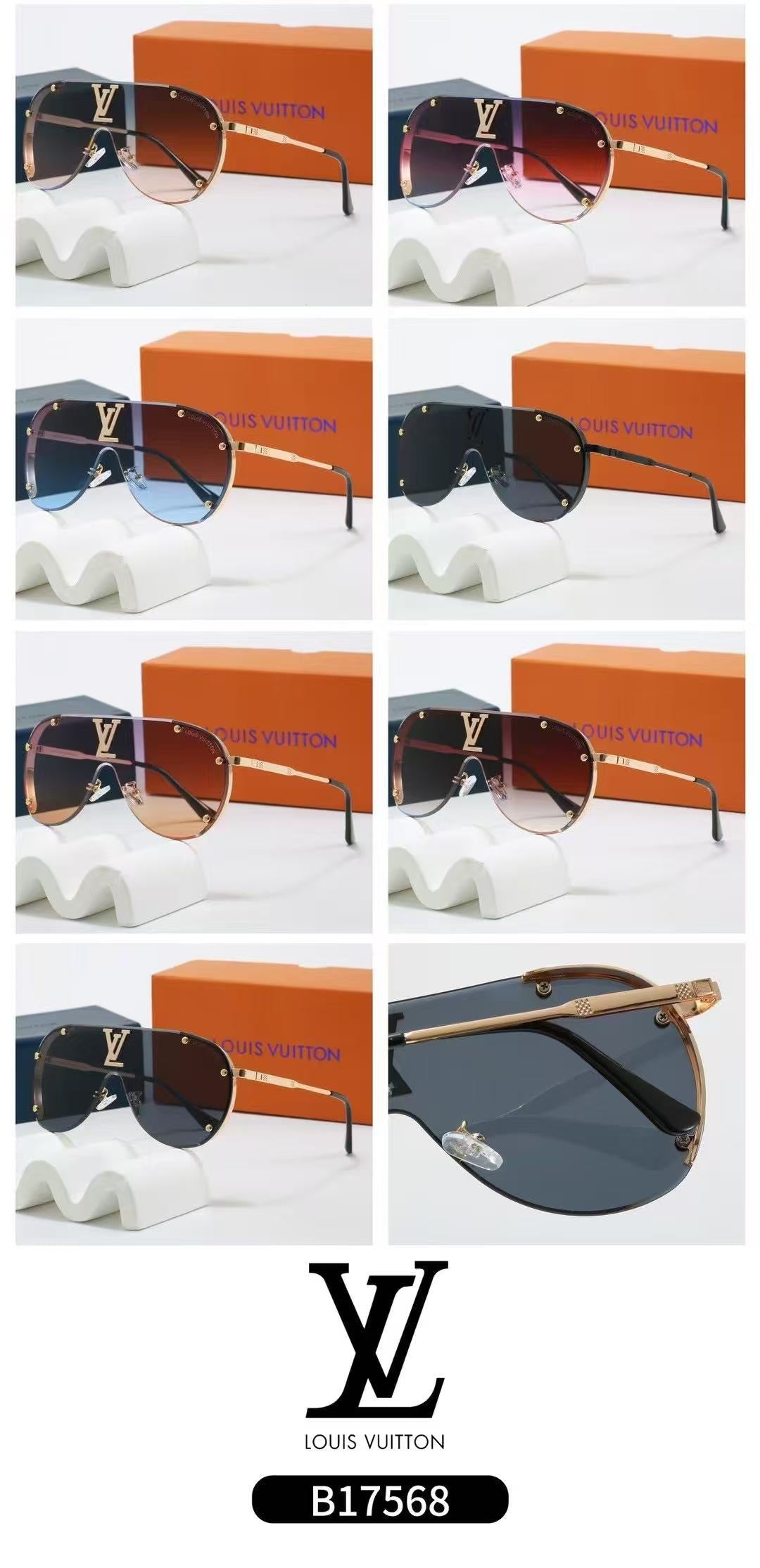 Oversized, integrated metal trendy sunglasses