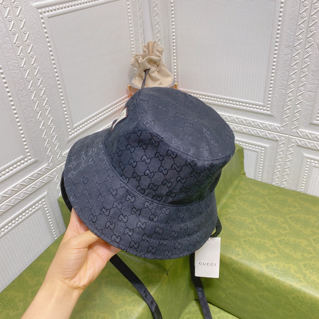 Fashion Double Sided Strap Bucket Hat