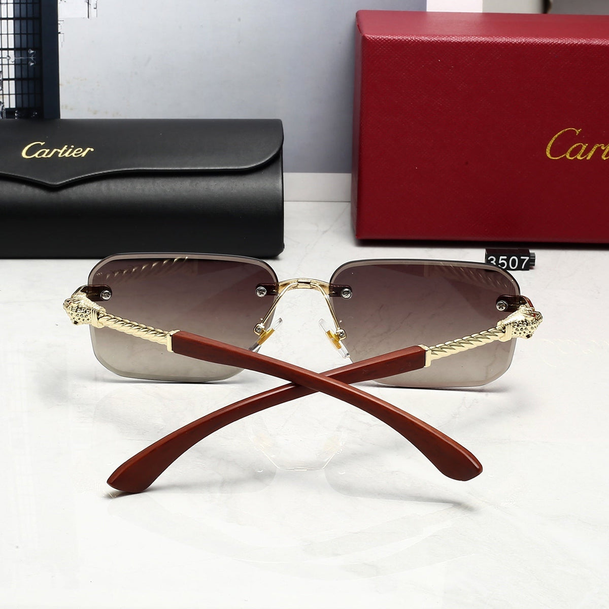 "Fashion hot 5 color sunglasses 3507"
