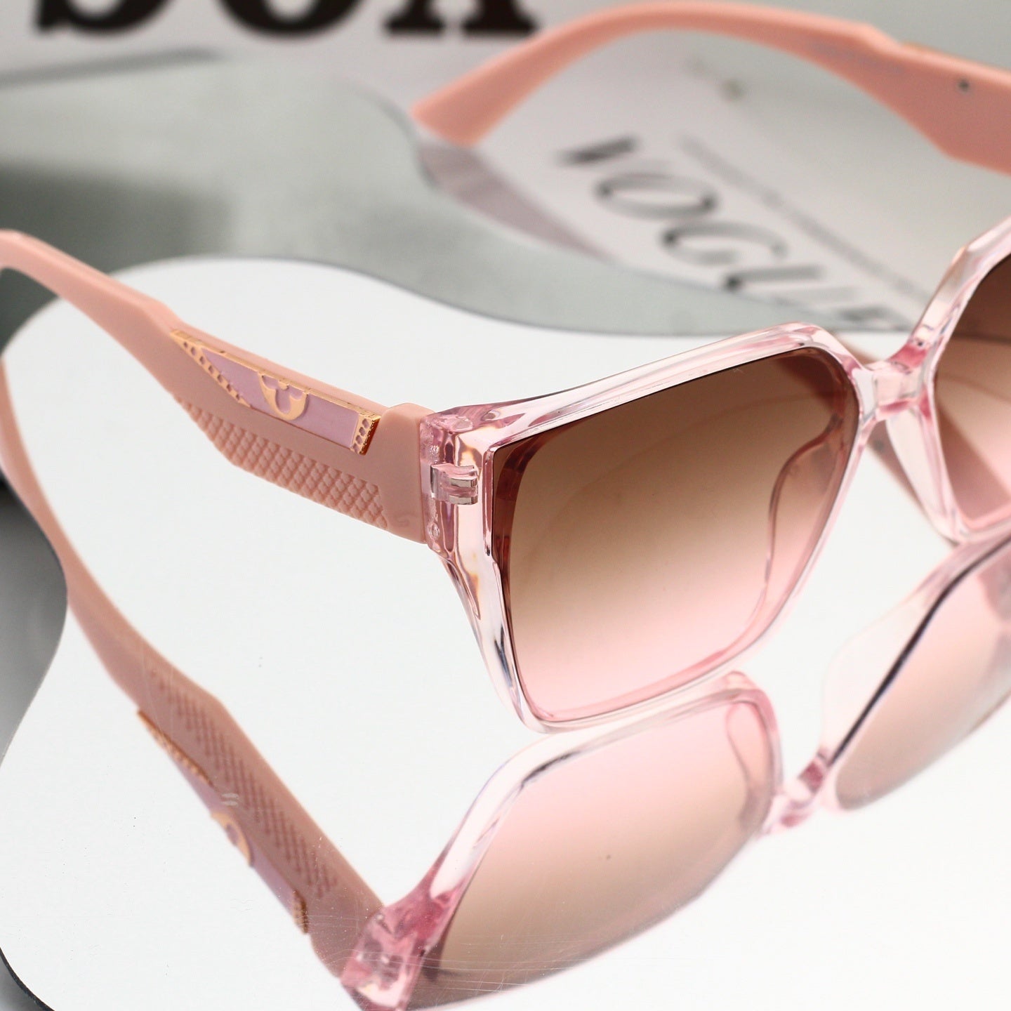 Oversized Polygonal Fashion Sunglasses 68802