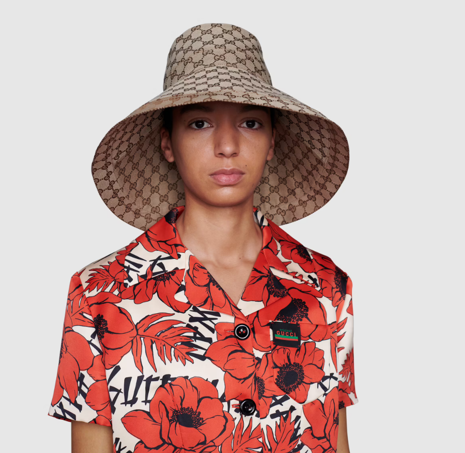 Classic Monogram Wide Brim Hat