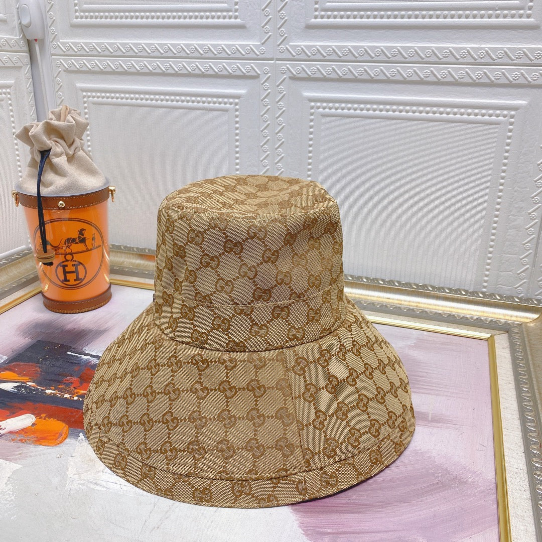 Classic Monogram Wide Brim Hat