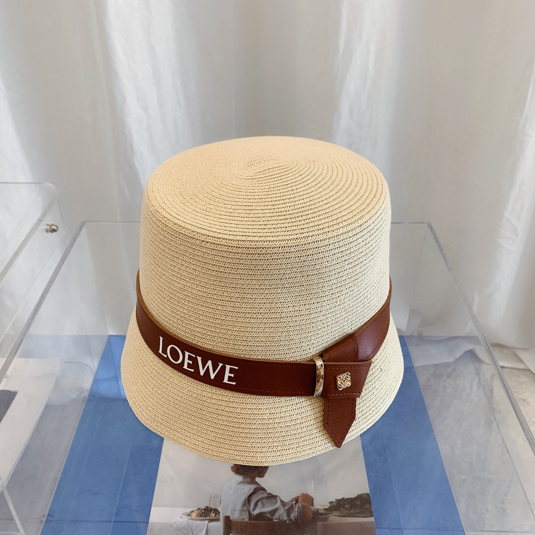 Flat Top Belt Bucket Hat