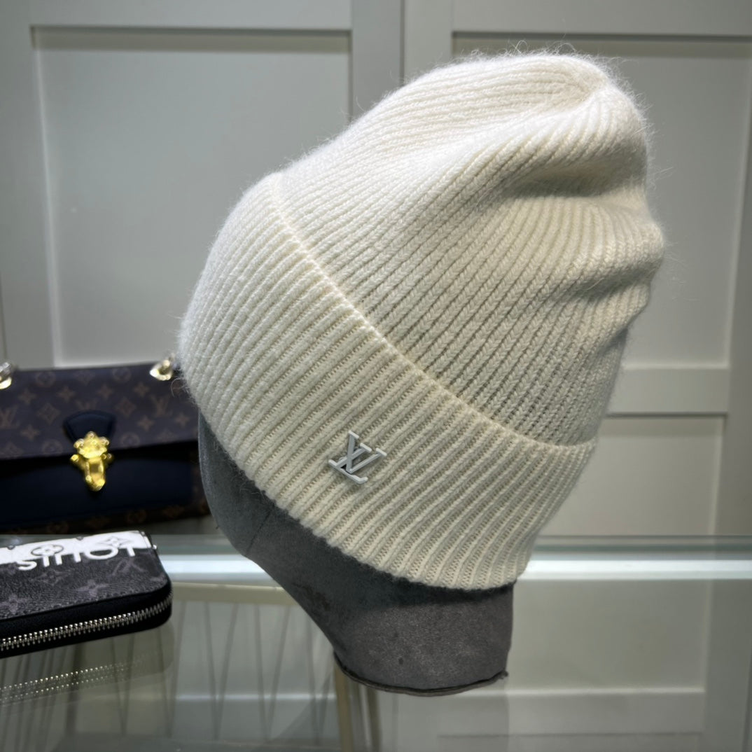 Fashionable Wool Woven Ahead Beanie