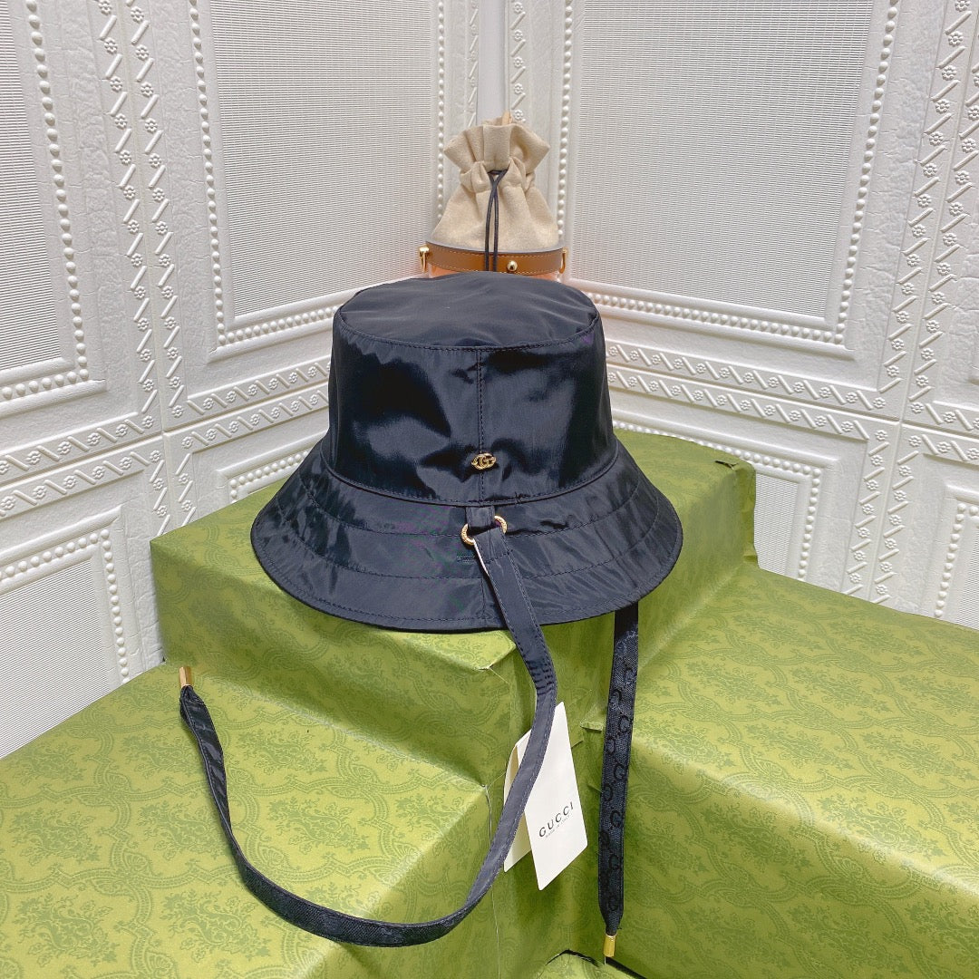 Fashion Double Sided Strap Bucket Hat