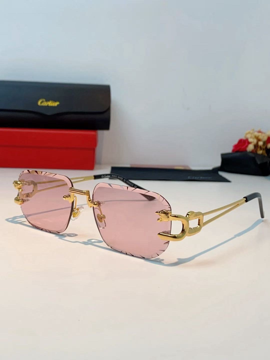 2026 New Gradient Square Rimless UV-Protection Sunglasses