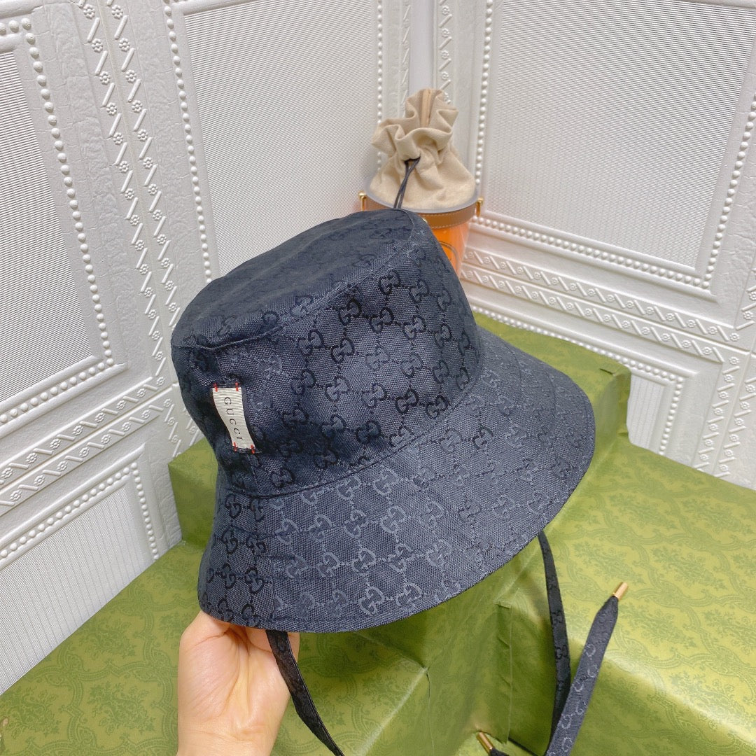 Fashion Double Sided Strap Bucket Hat