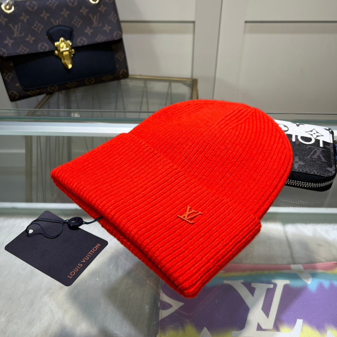 Fashionable Wool Woven Ahead Beanie