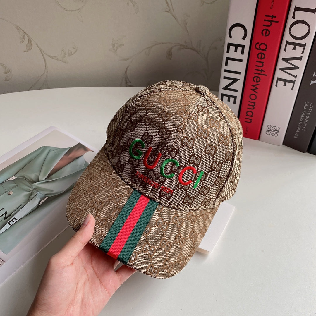 Classic Embroidered Letter Baseball Cap