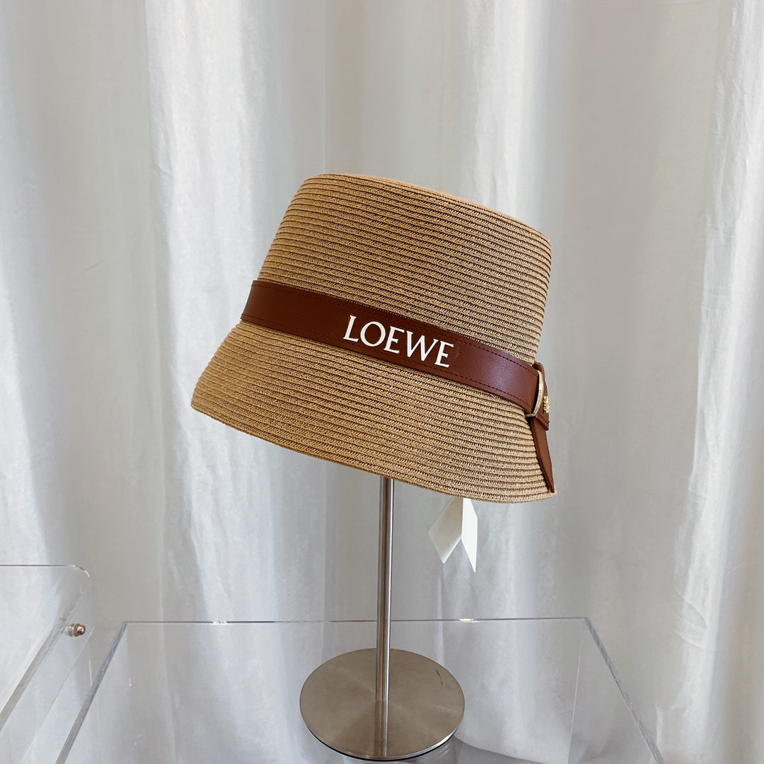 Flat Top Belt Bucket Hat
