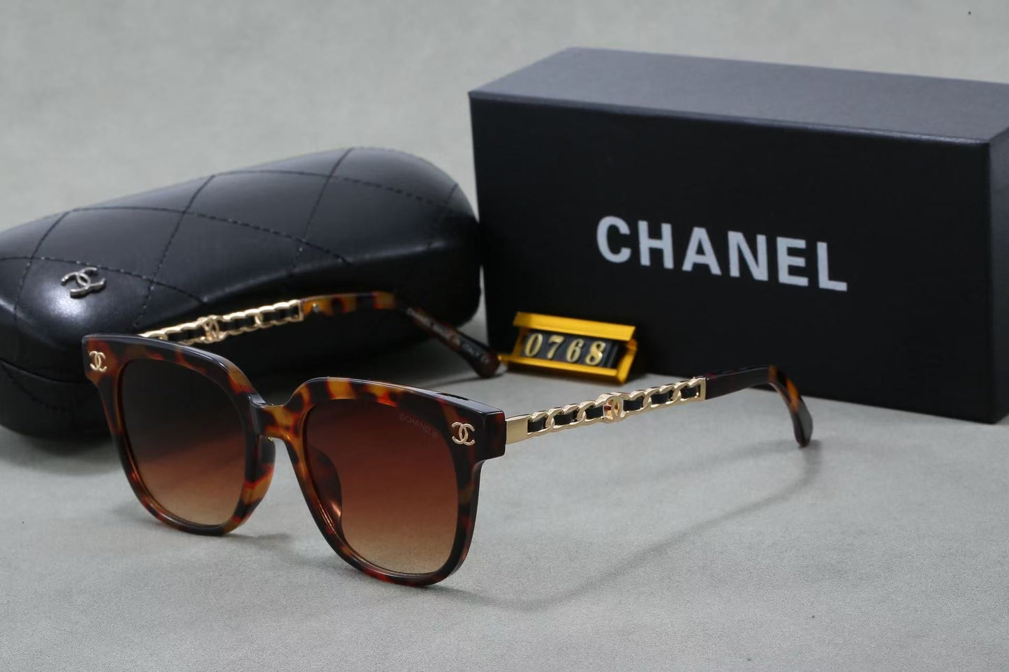 6-color chain fashion sunglasses 0768