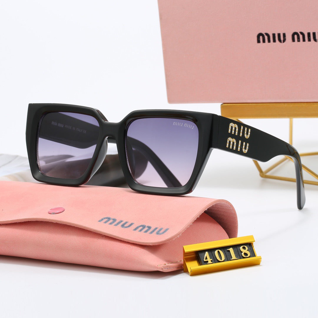 Fashion square frame universal sunglasses