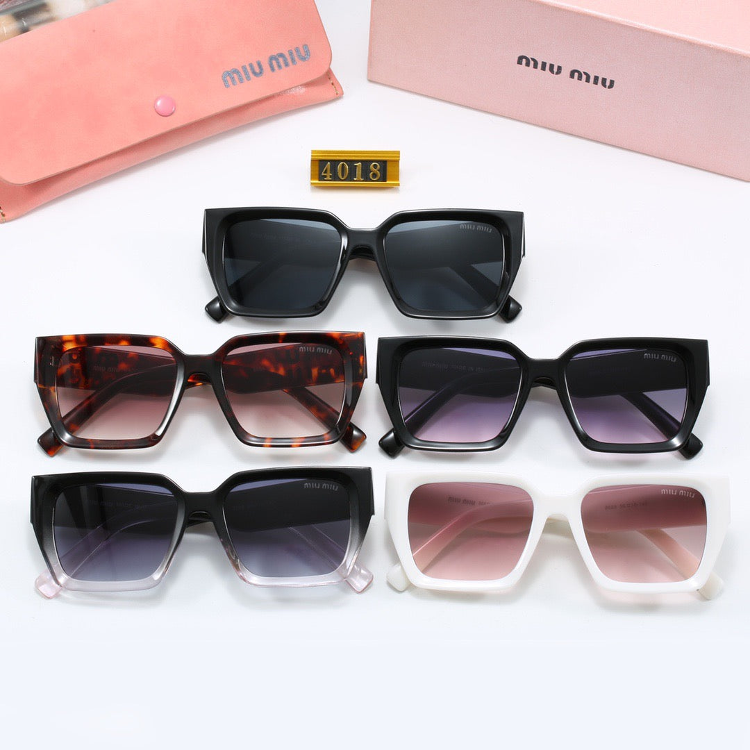 Fashion square frame universal sunglasses