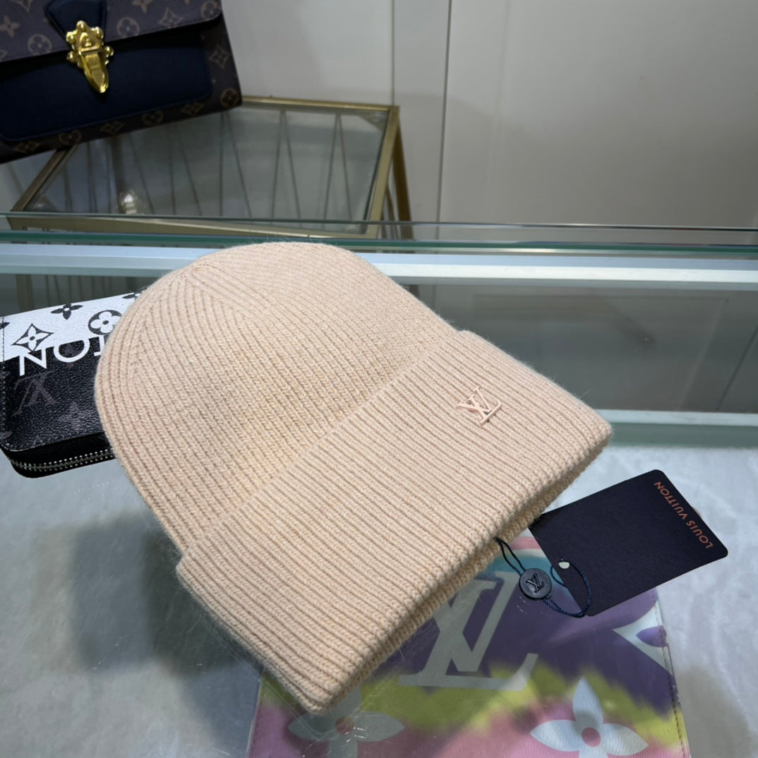 Fashionable Wool Woven Ahead Beanie