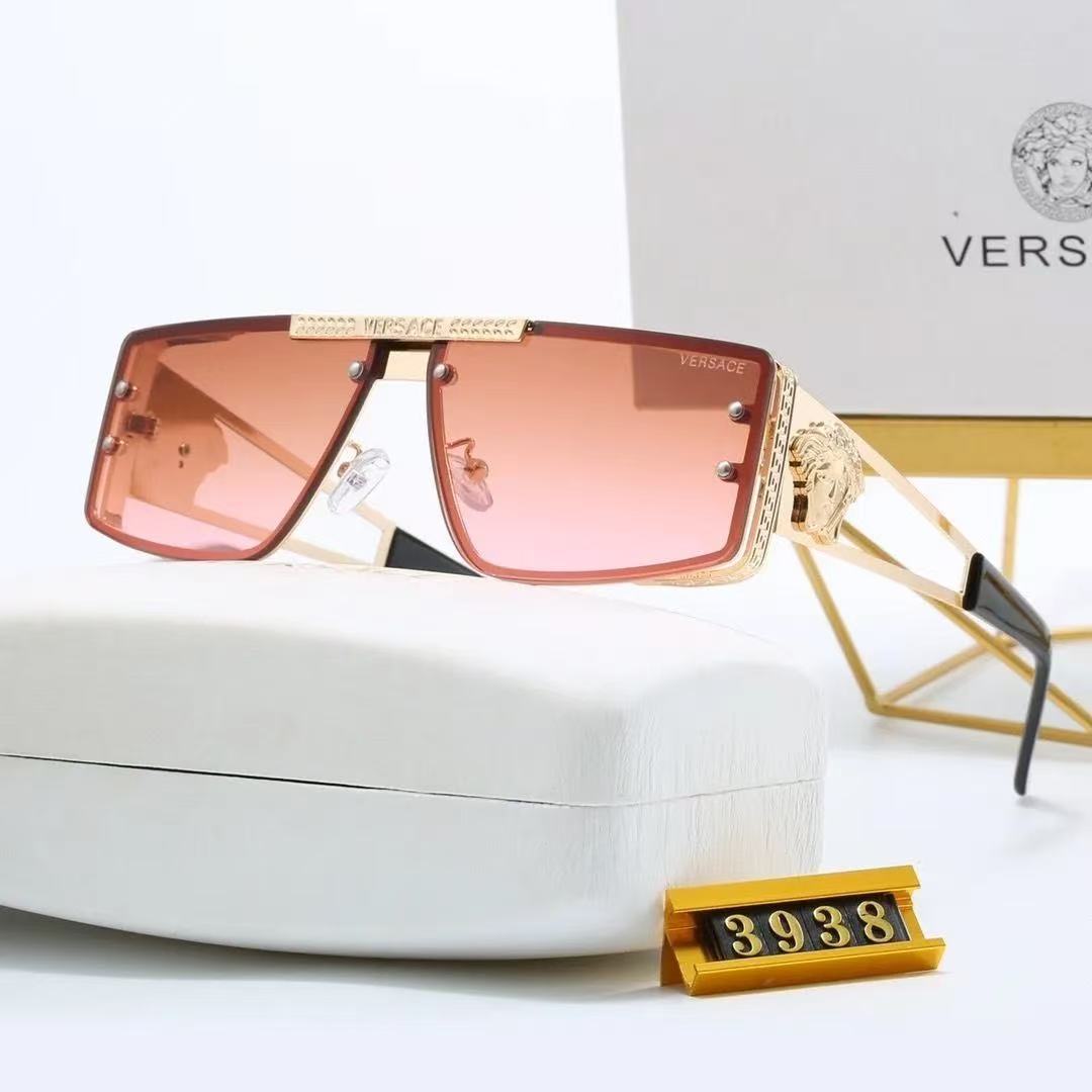 European and American style sunglasses with metal frames 3938 (UV protection)
