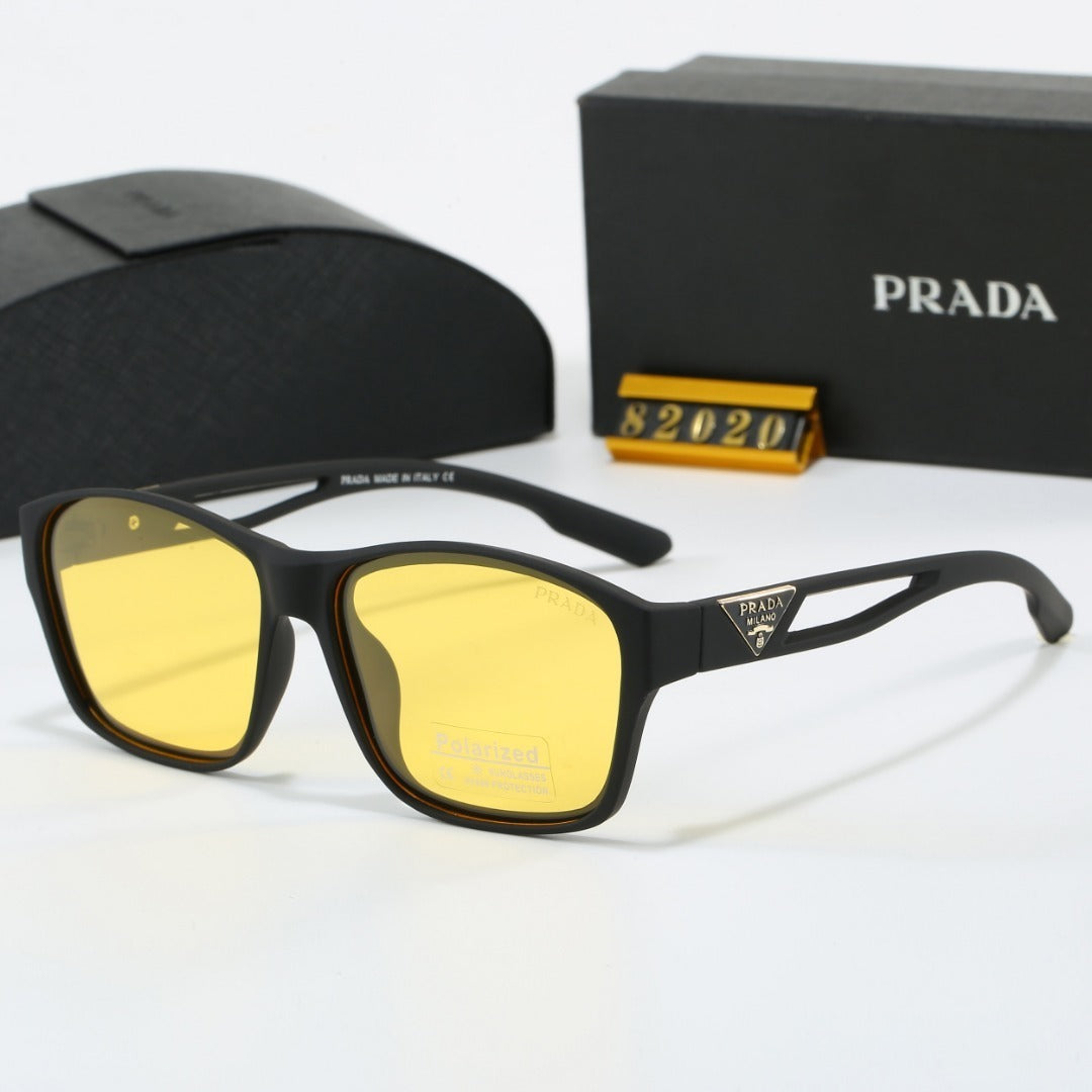 Fashion Square Frame Sunglasses Trendy Multi-Color Driving Shades  82020