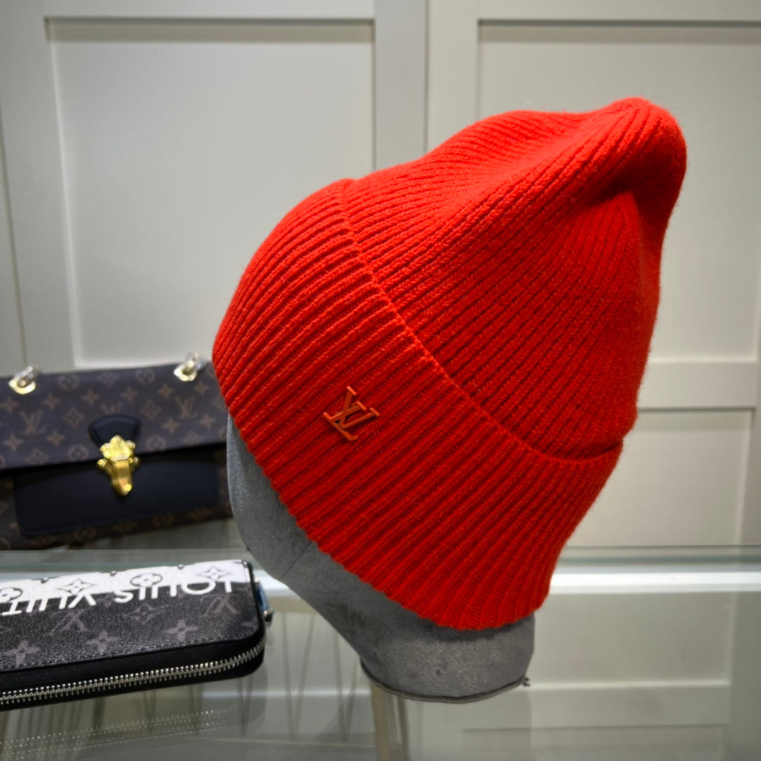 Fashionable Wool Woven Ahead Beanie