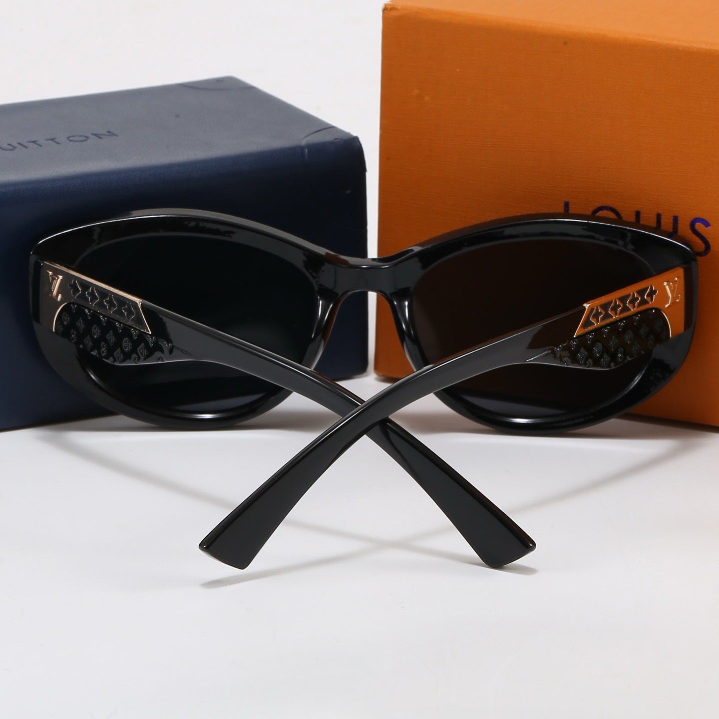 New cat-eye European and American style fashionable high-end sunglasses 4355