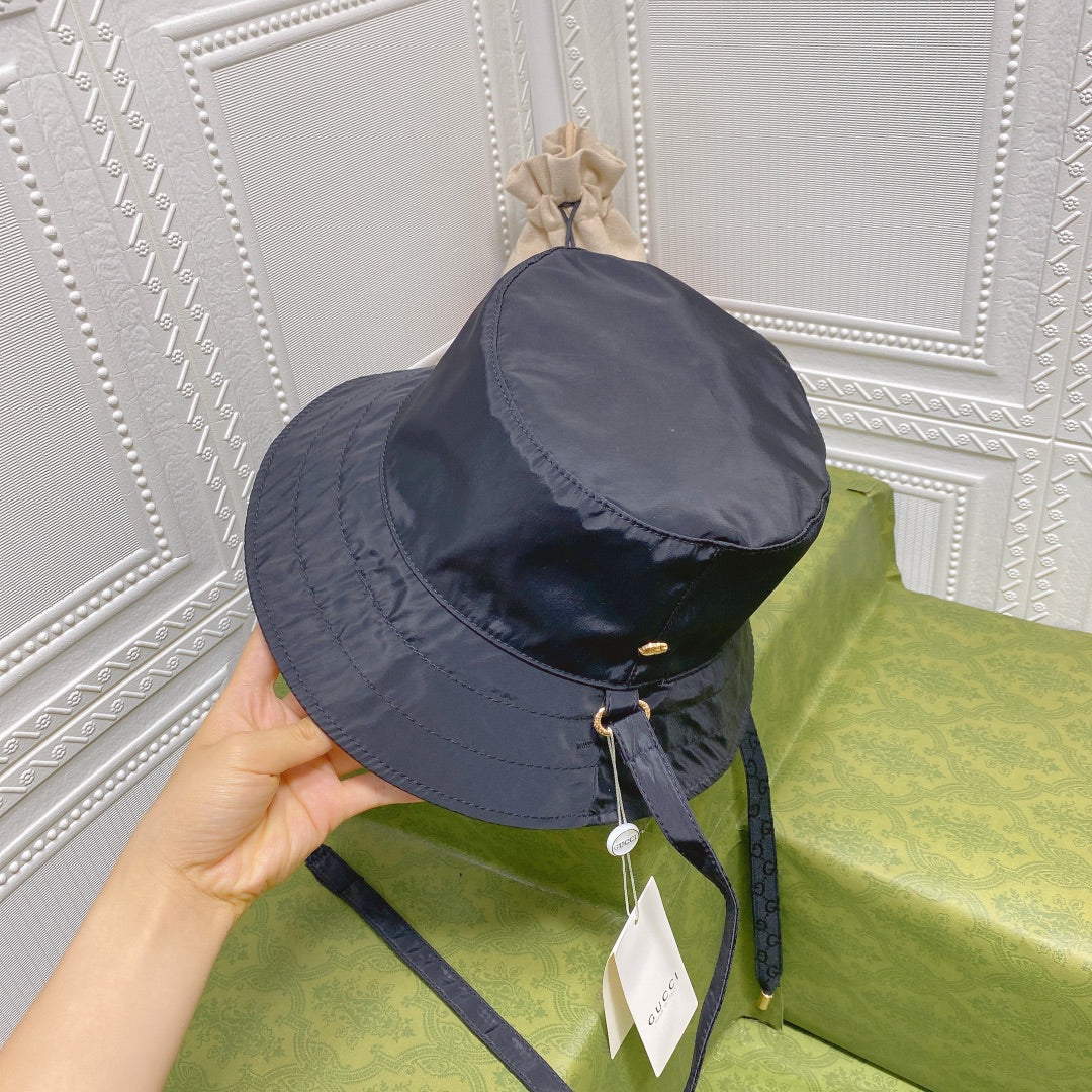Fashion Double Sided Strap Bucket Hat