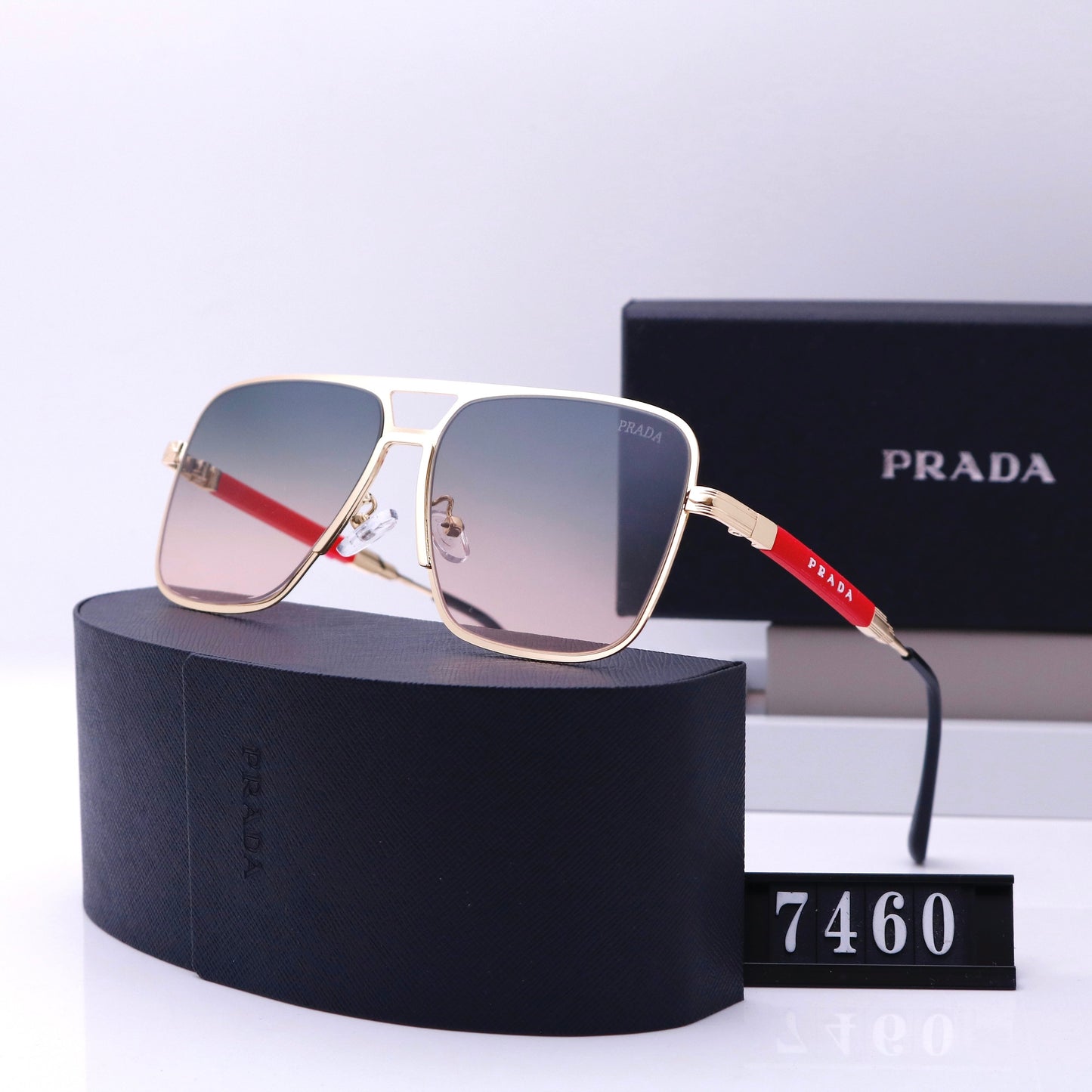 Fashionable and casual trendy sunglasses 7460