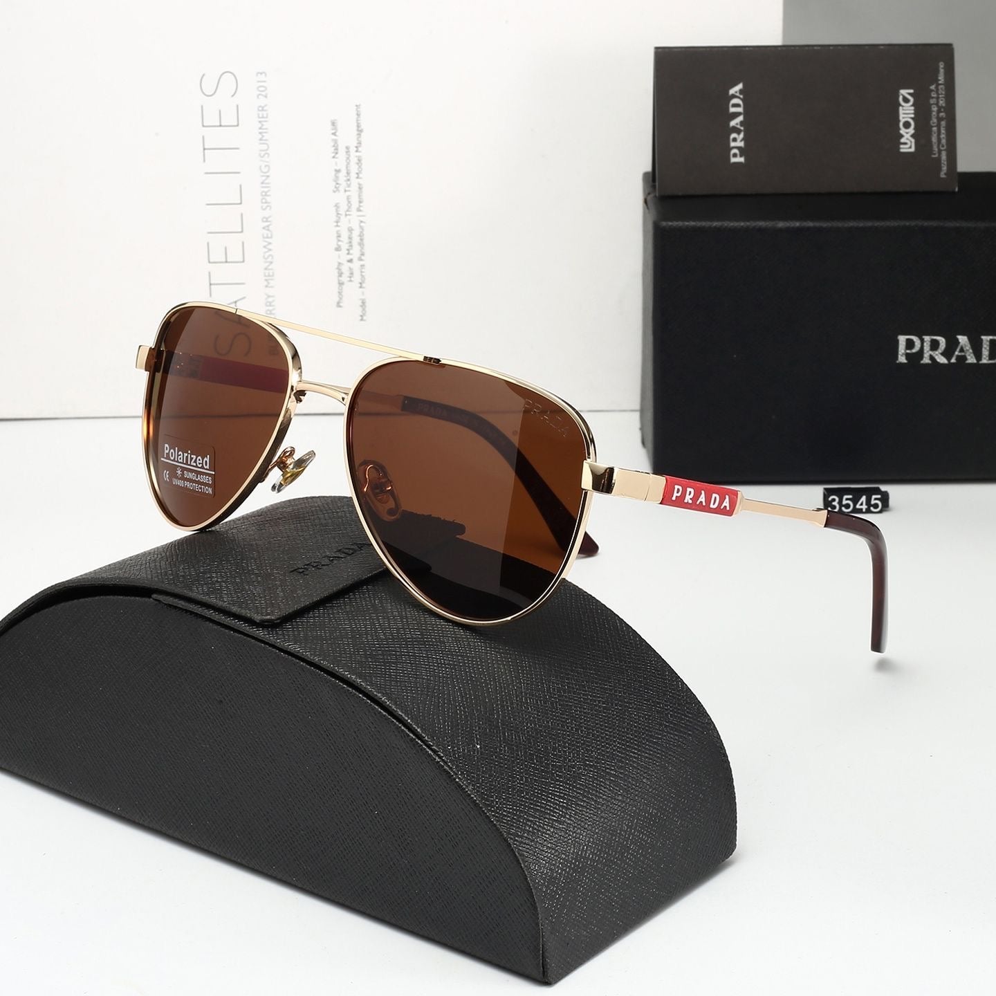 Outdoor leisure travel UV400 anti-glare sunglasses 3545