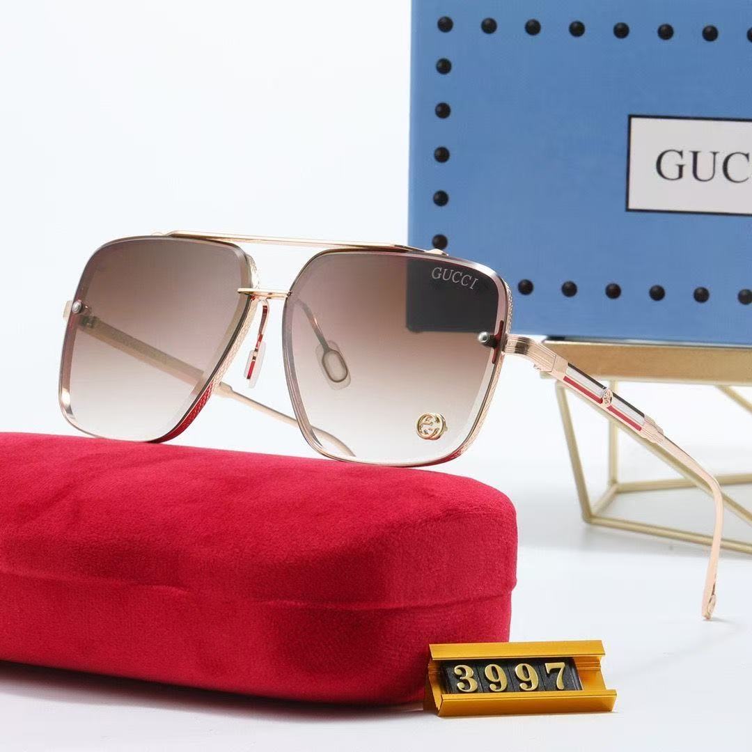 Fashionable European and American outdoor trendy sunglasses 3997