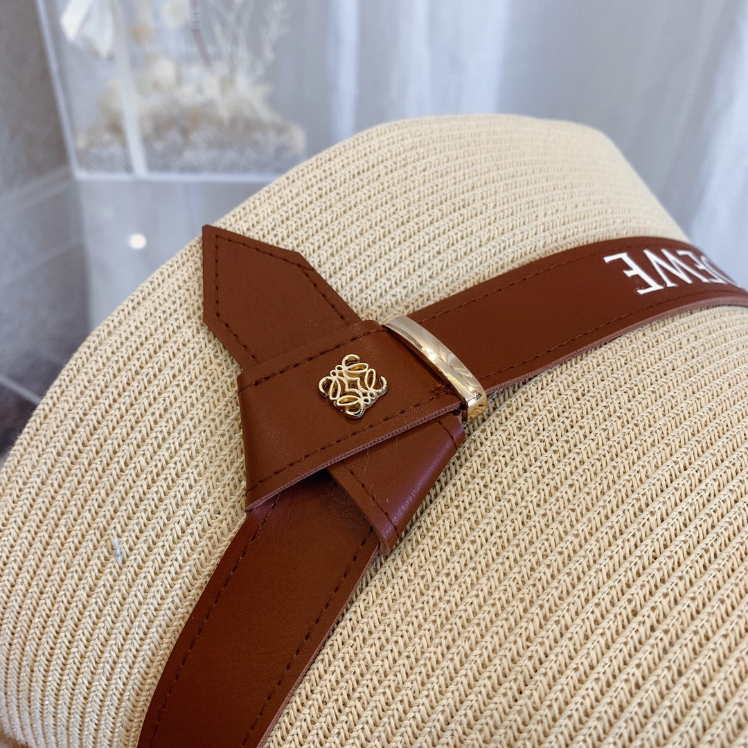 Flat Top Belt Bucket Hat
