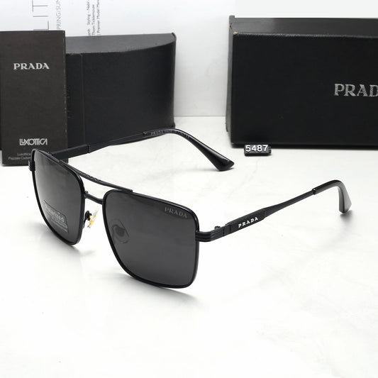 New polarized stylish casual metal sunglasses 5487