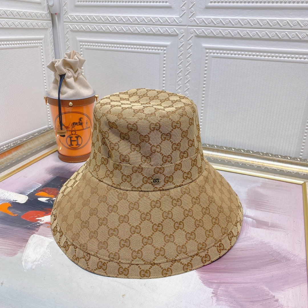 Classic Monogram Wide Brim Hat