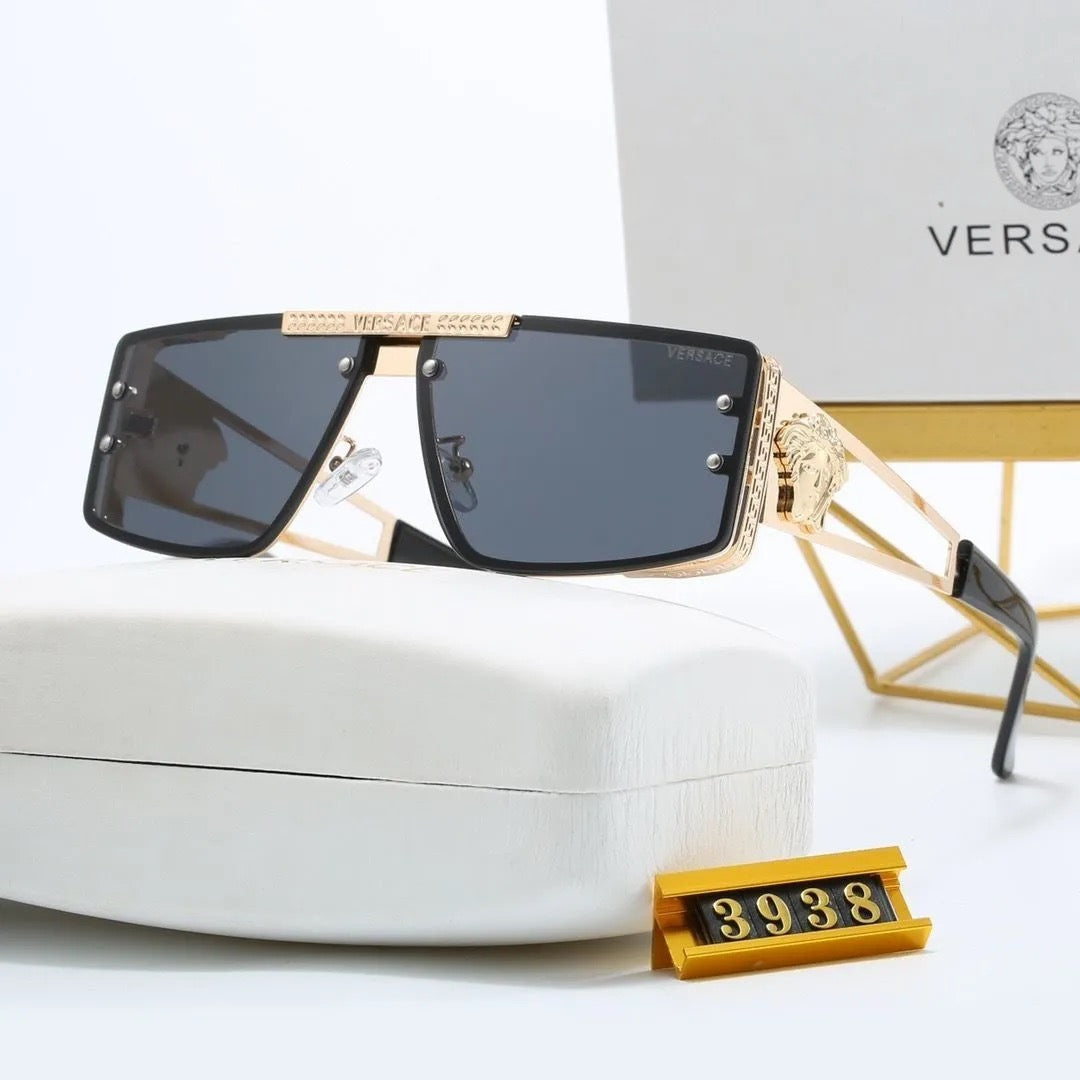 European and American style sunglasses with metal frames 3938 (UV protection)