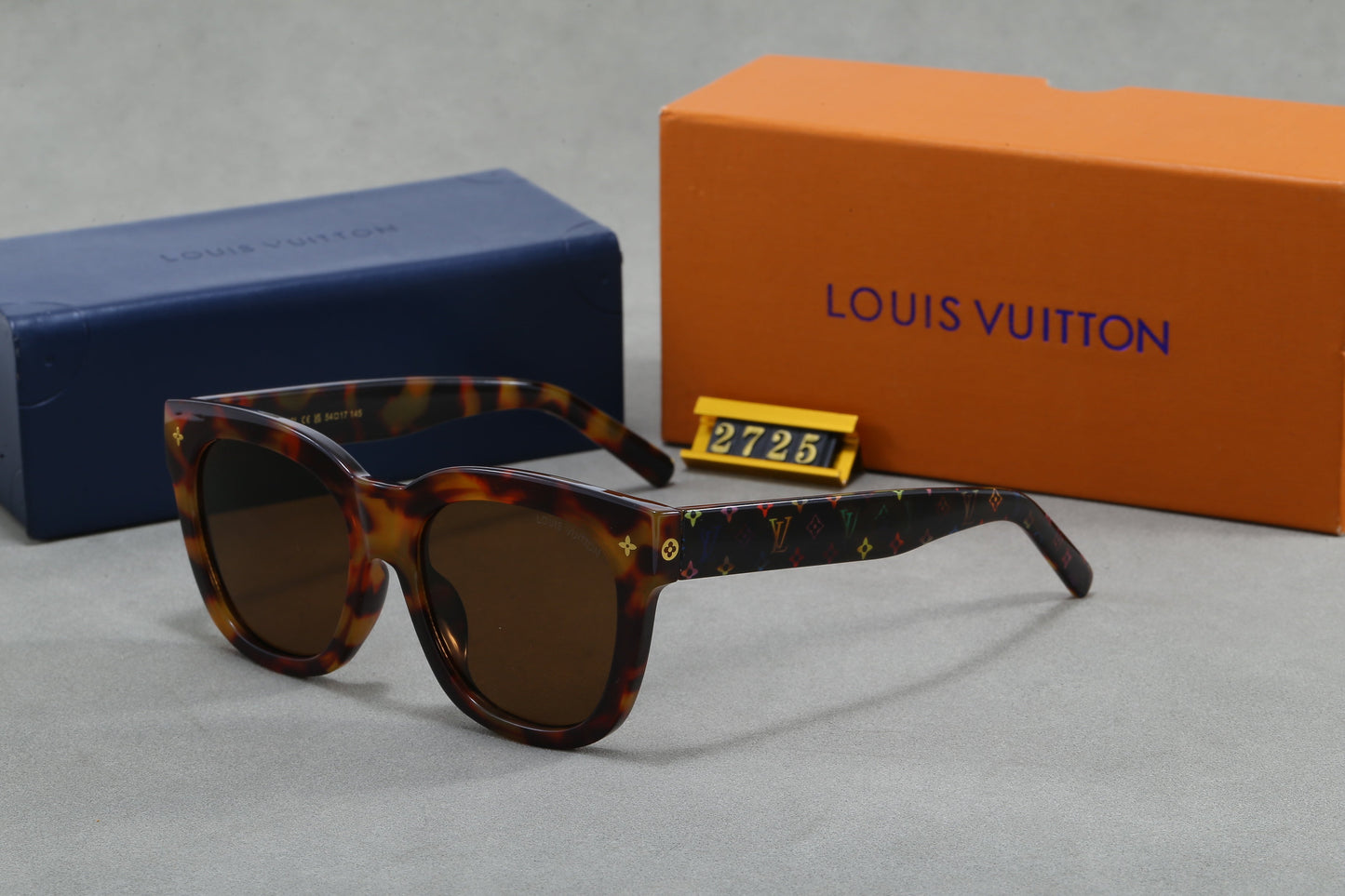 New European and American style thick-rimmed high-end sunglasses 2725