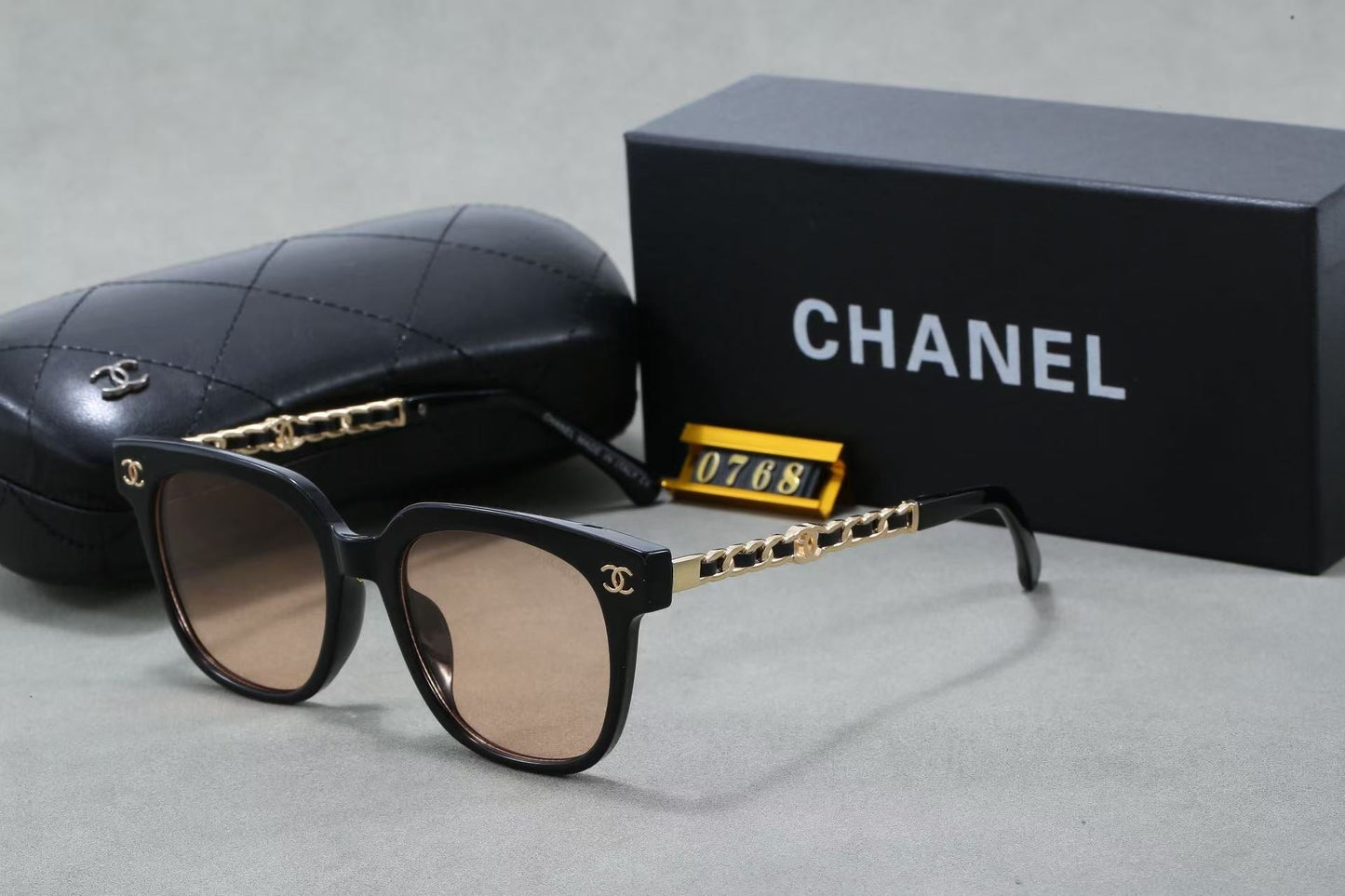 6-color chain fashion sunglasses 0768