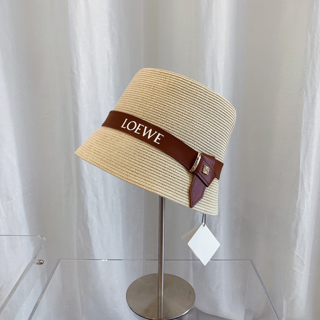 Flat Top Belt Bucket Hat