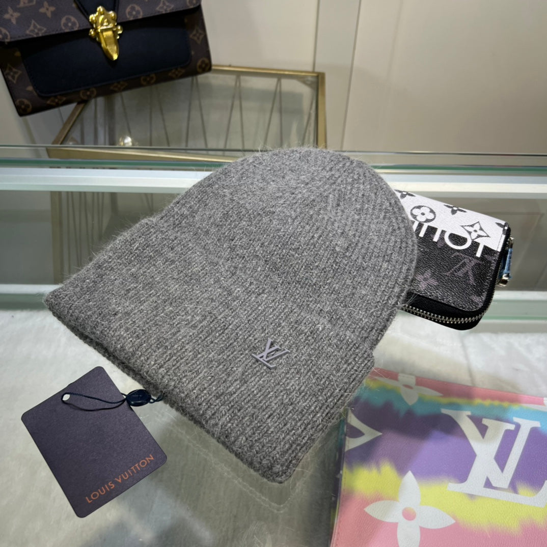 Fashionable Wool Woven Ahead Beanie