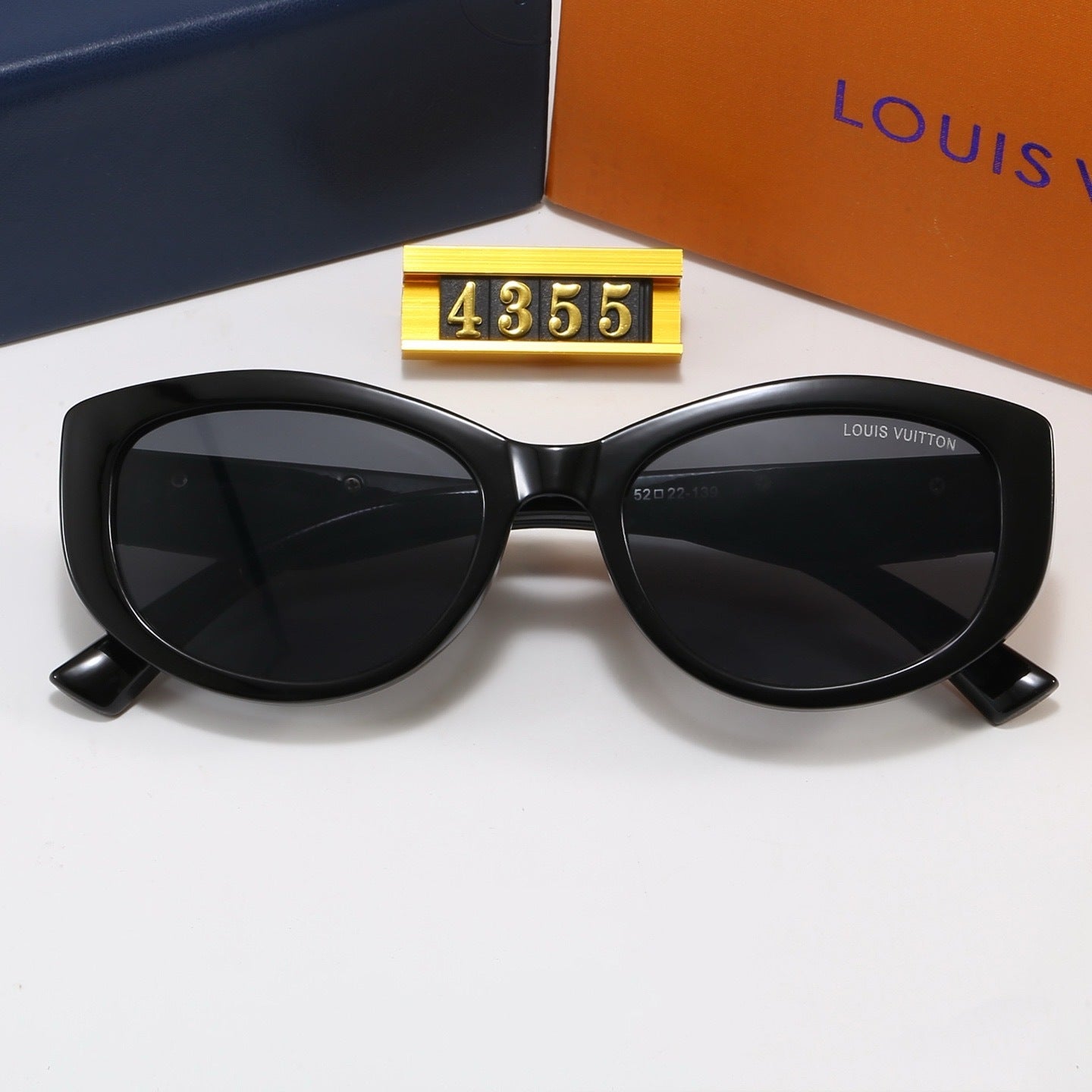 New cat-eye European and American style fashionable high-end sunglasses 4355