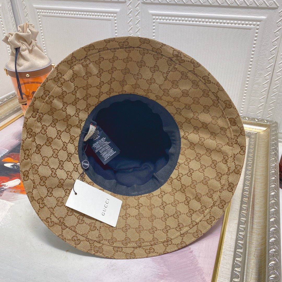 Classic Monogram Wide Brim Hat