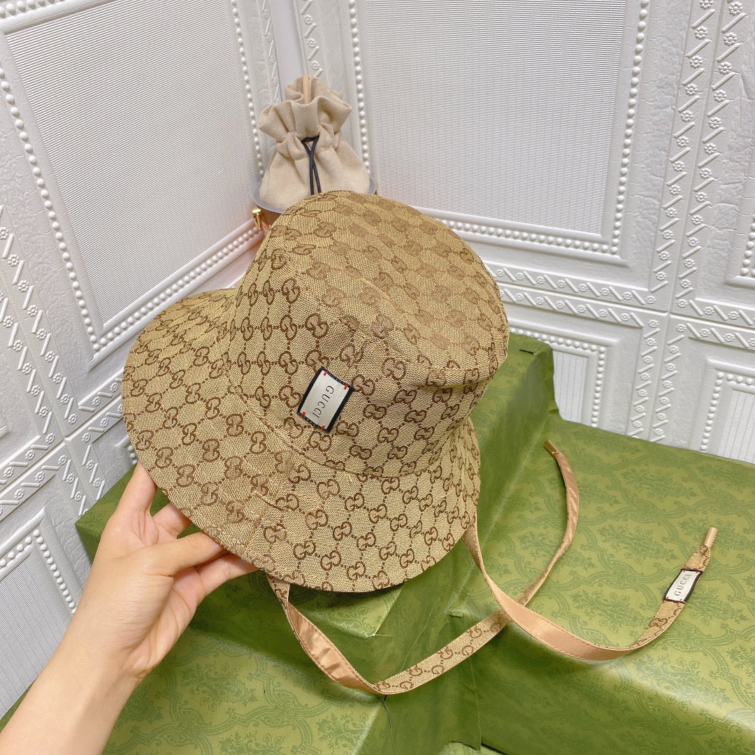 Fashion Double Sided Strap Bucket Hat