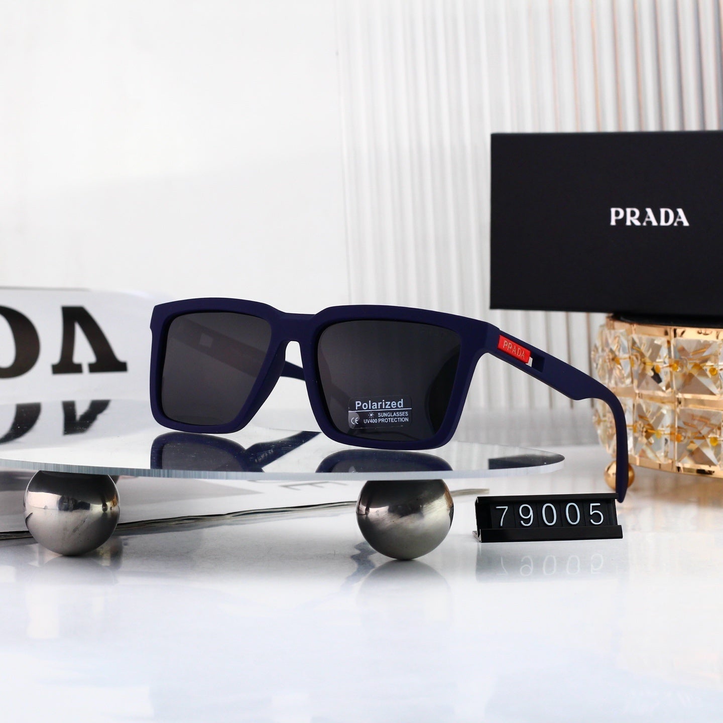Polarized Sunglasses Fashion Square Frame Sunglasses  79005