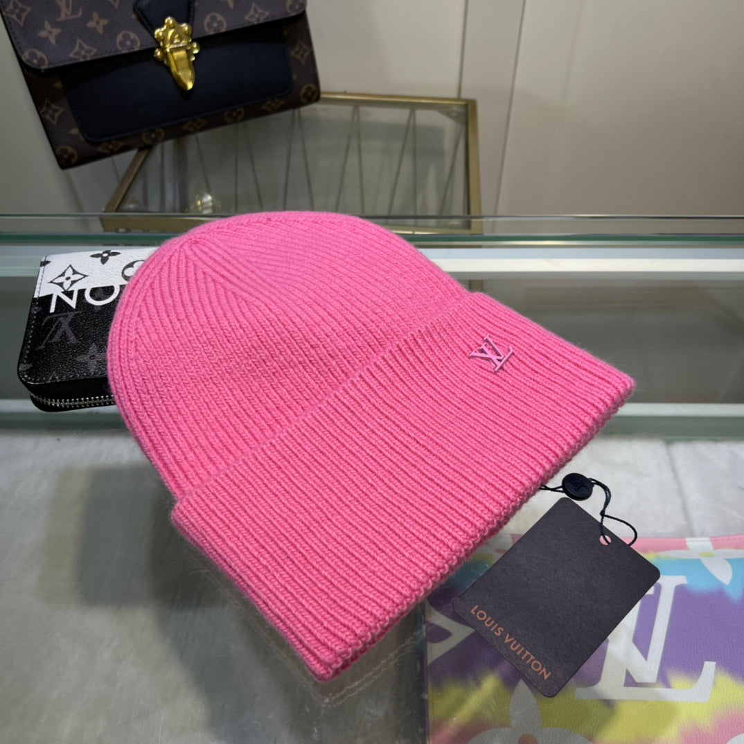 Fashionable Wool Woven Ahead Beanie
