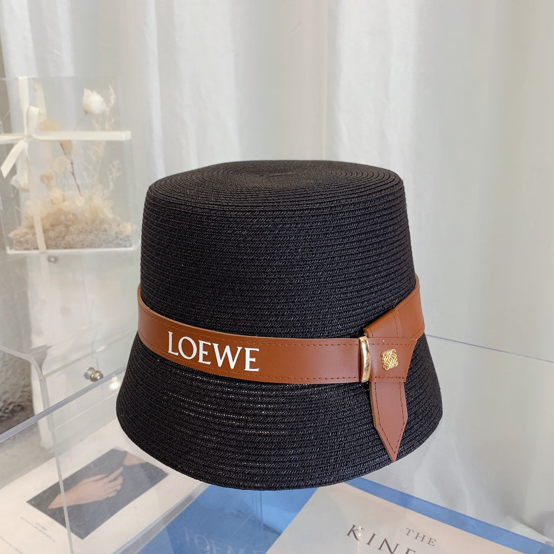 Flat Top Belt Bucket Hat