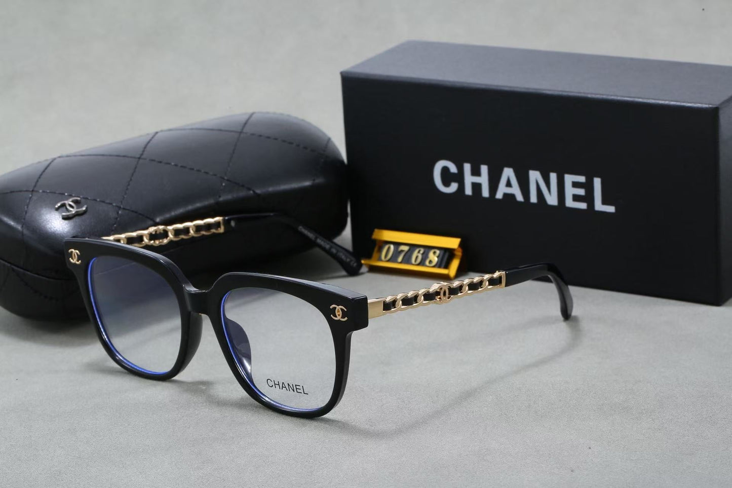 6-color chain fashion sunglasses 0768