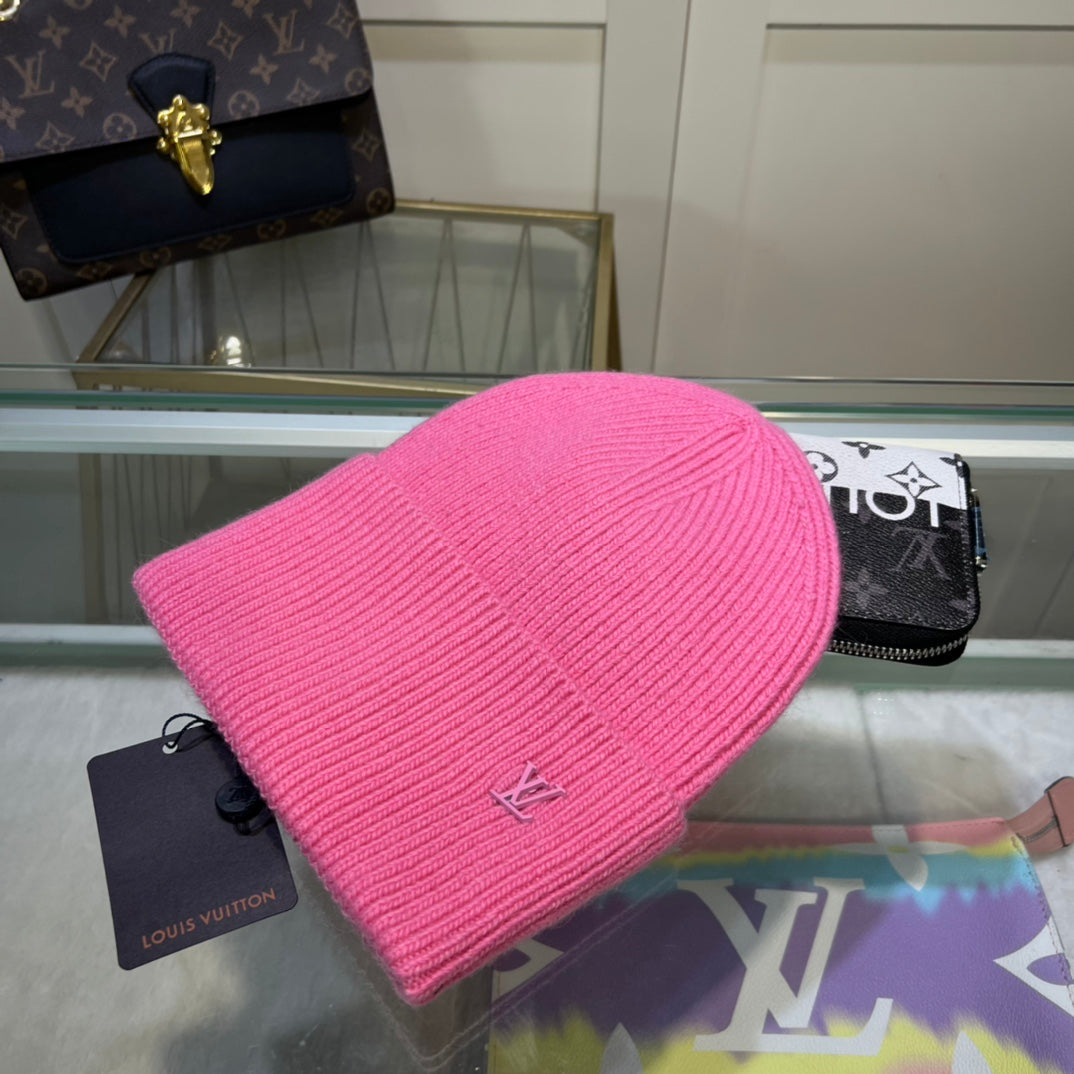 Fashionable Wool Woven Ahead Beanie