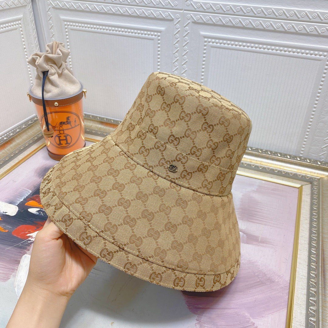 Classic Monogram Wide Brim Hat