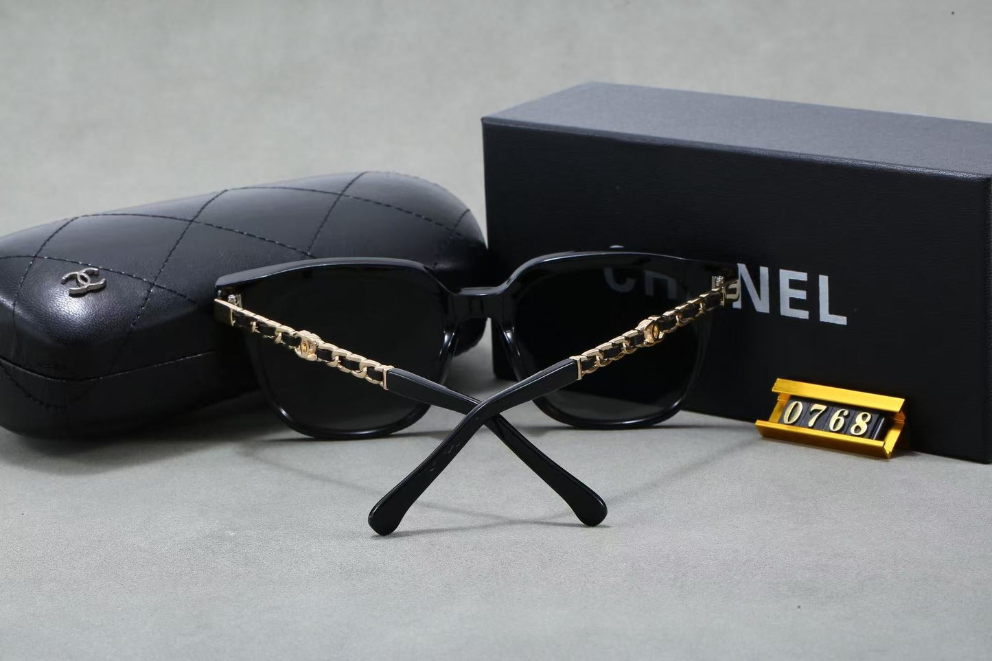 6-color chain fashion sunglasses 0768