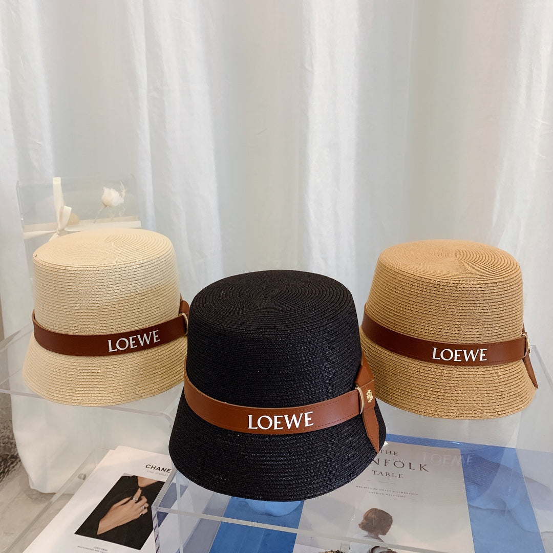 Flat Top Belt Bucket Hat