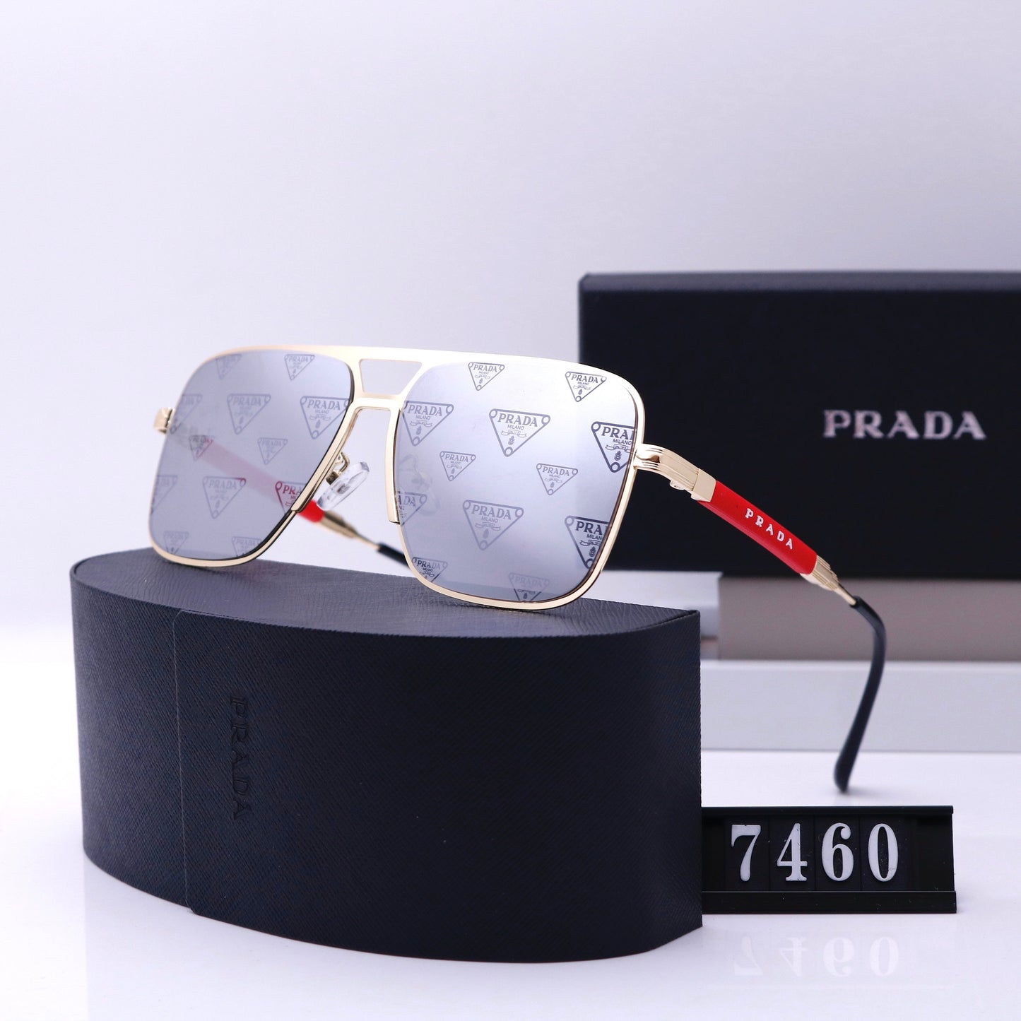 Fashionable and casual trendy sunglasses 7460