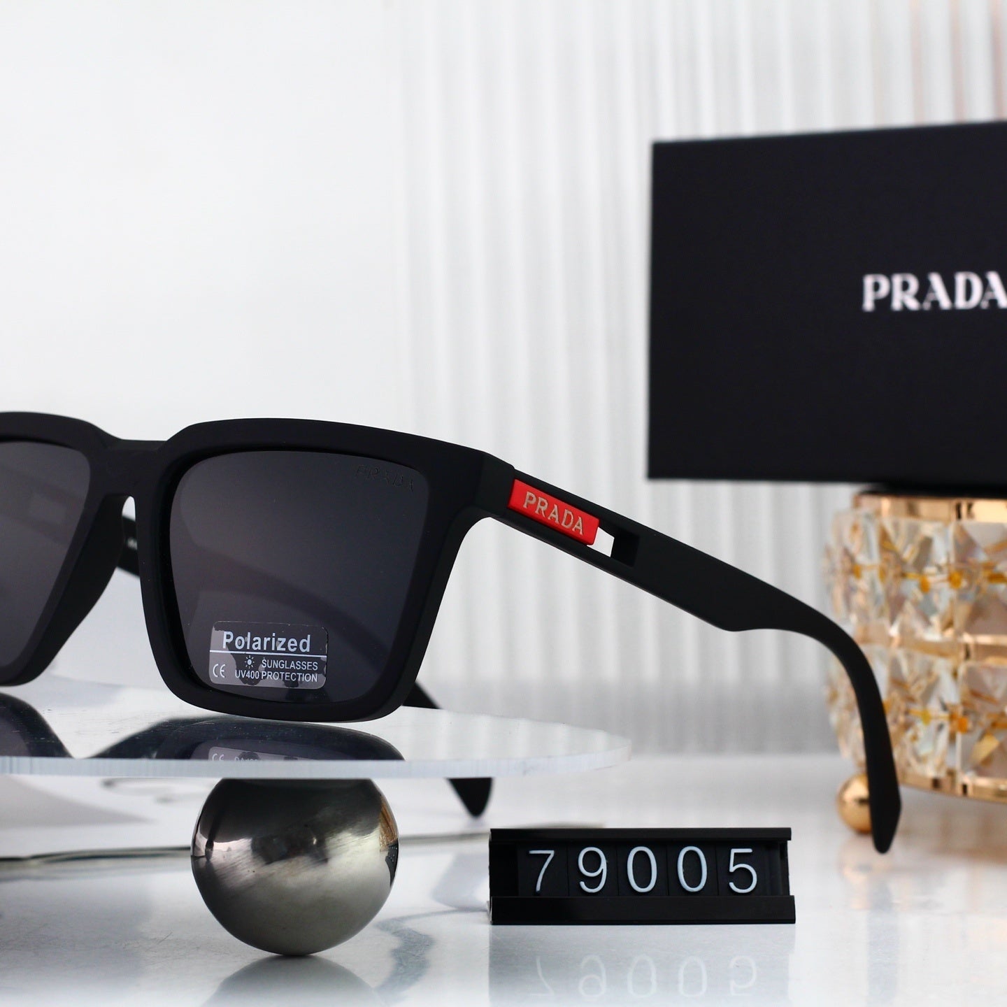 Polarized Sunglasses Fashion Square Frame Sunglasses  79005