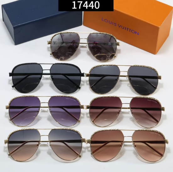 Stylish and unique retro metal sunglasses