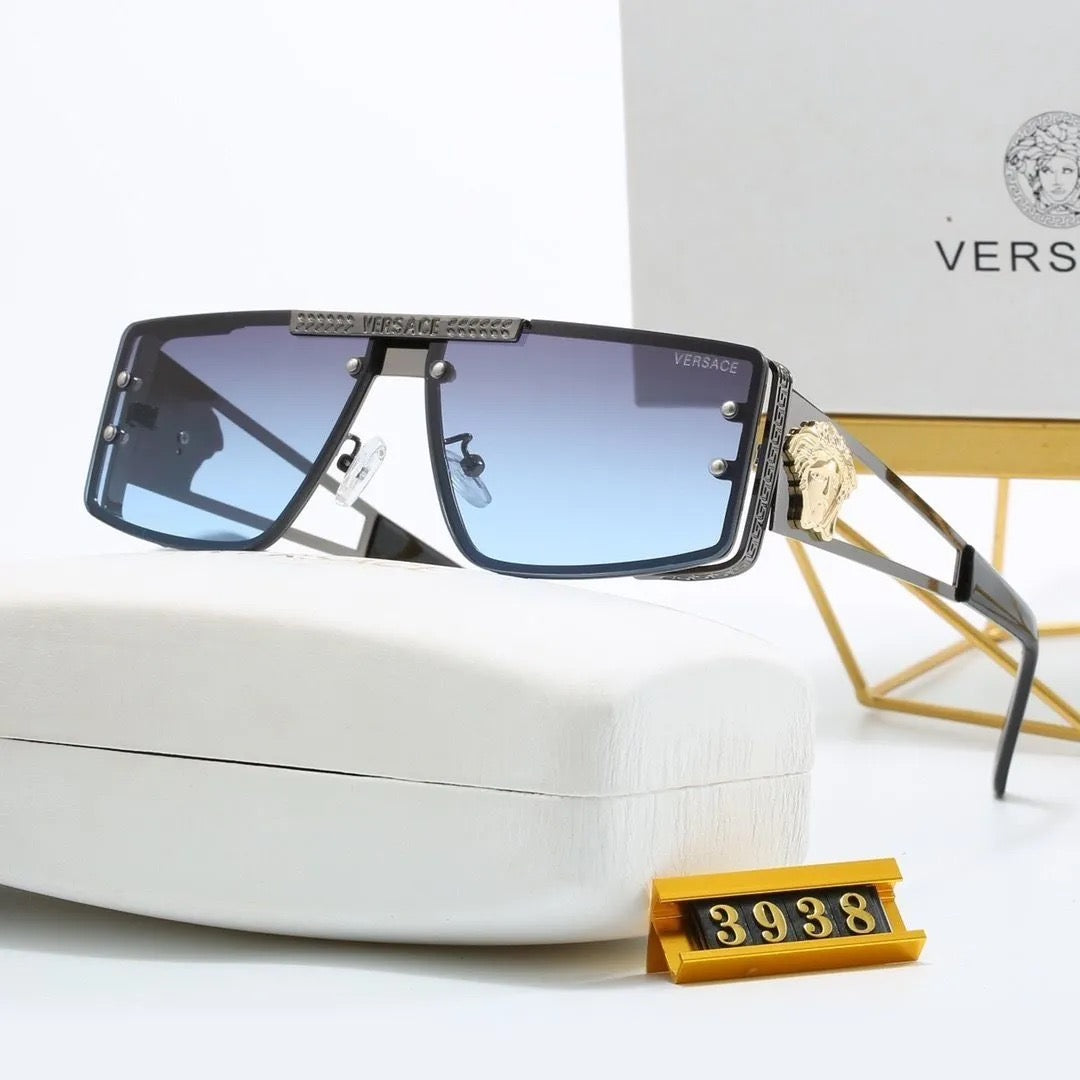 European and American style sunglasses with metal frames 3938 (UV protection)