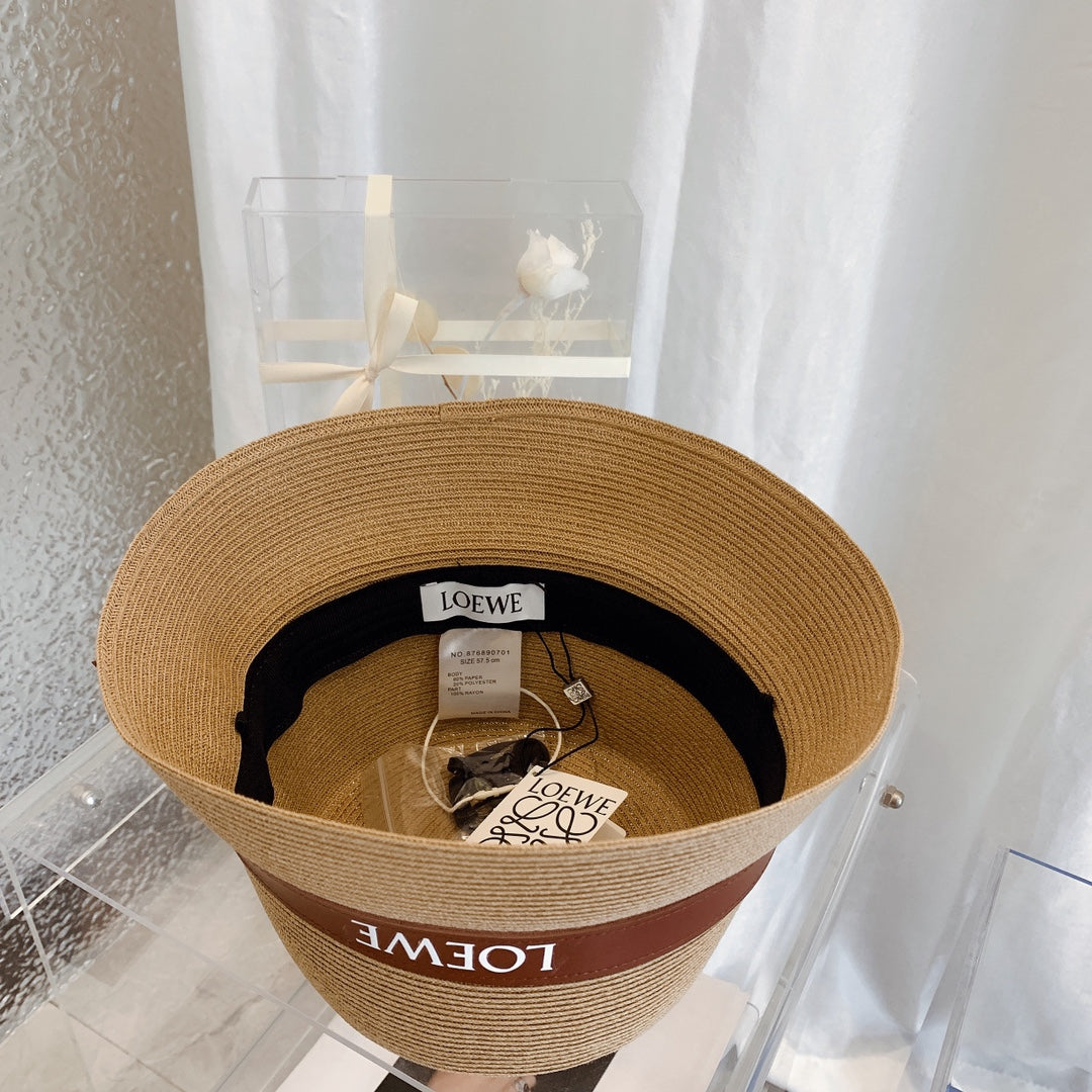Flat Top Belt Bucket Hat